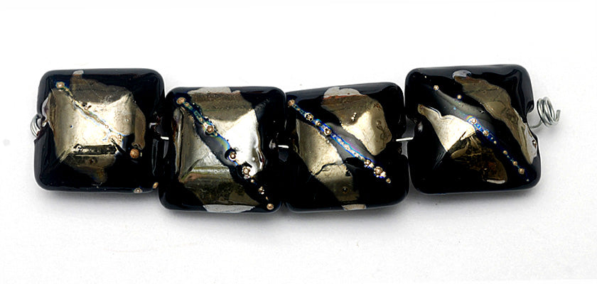 grace lampwork beads artisan handmade glass beads SRA