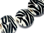 10204412 - Four Zebra Stripes Lentil Beads