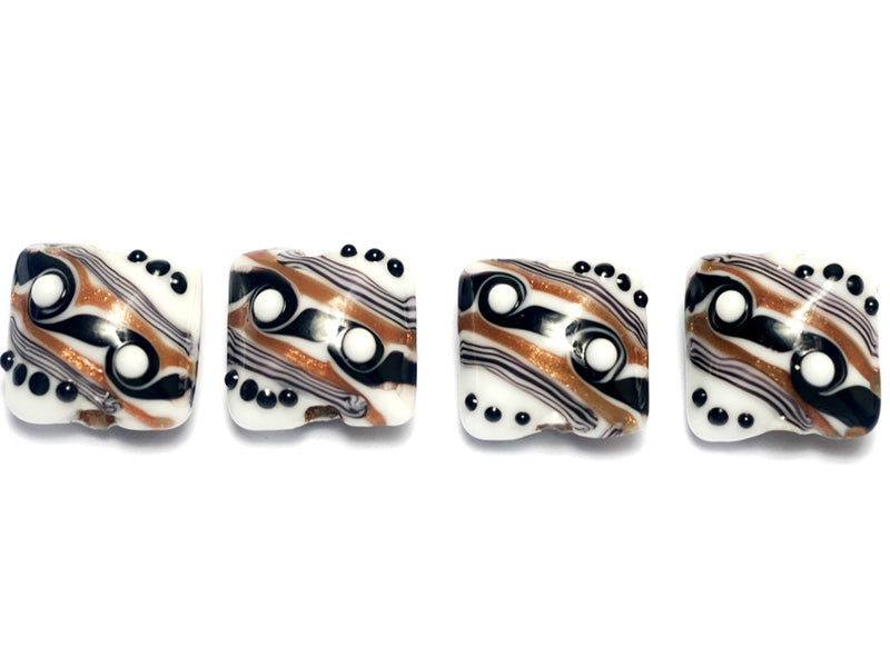 10204514 - Four Sophisticated Trio Pillow Beads