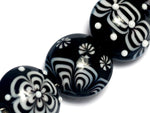 grace lampwork beads artisan handmade glass beads SRA