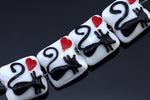 10205814 - Four Loving Cat Pillow Beads