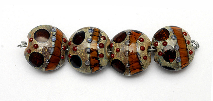 10305012 - Four Pepper Spice Lentil Beads