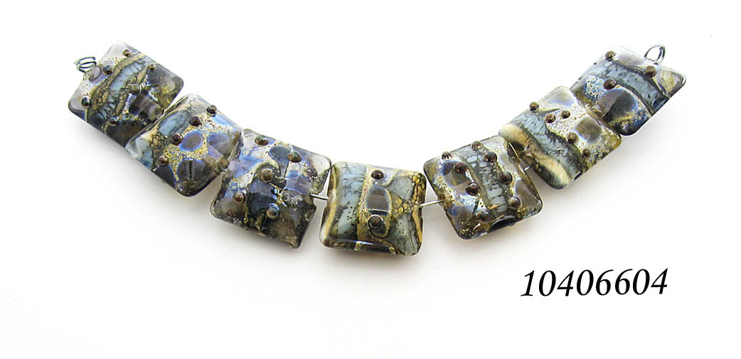 grace lampwork beads artisan handmade glass beads SRA