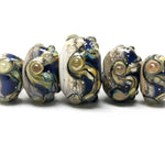 grace lampwork beads artisan handmade glass beads SRA