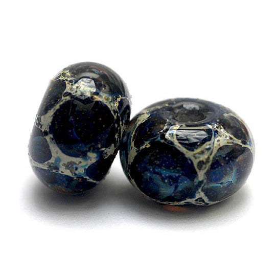 10412301 - Seven Deep Sea Wonder Rondelle Beads