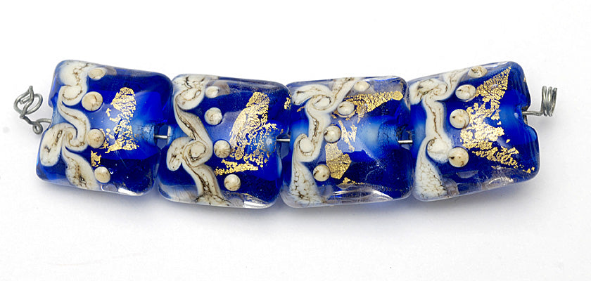 grace lampwork beads artisan handmade glass beads SRA