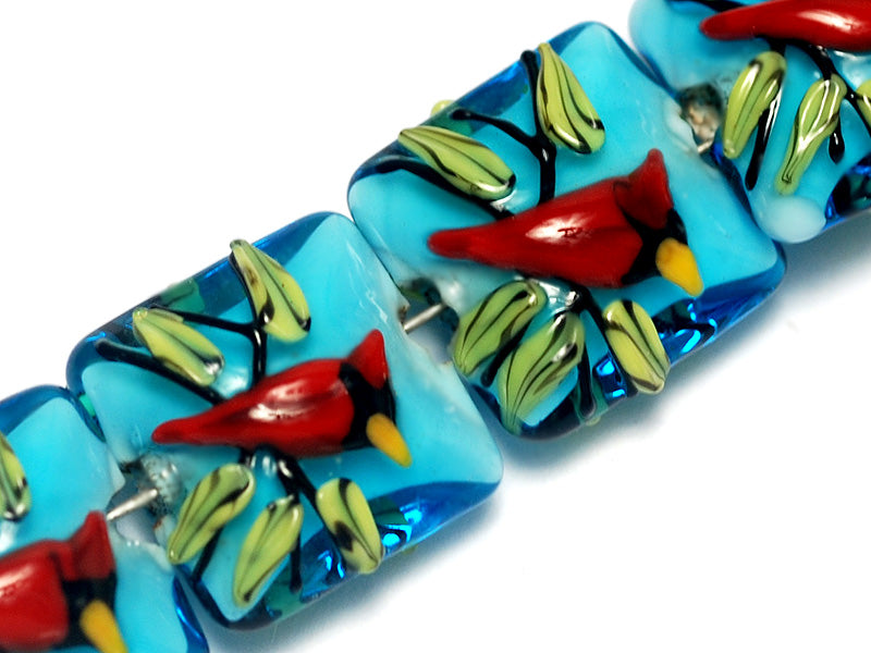 grace lampwork beads artisan handmade glass beads