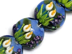 10413312 - Four Calla Lily Lake Lentil Beads