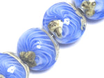10413712 - Four Arctic Wave Lentil Beads