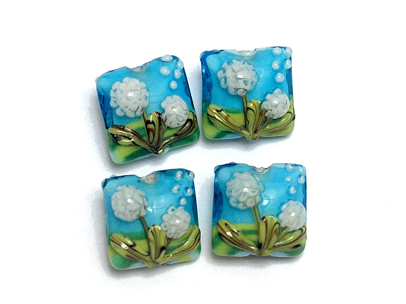 10414414 - Four Dandelion Wishes Pillow Beads