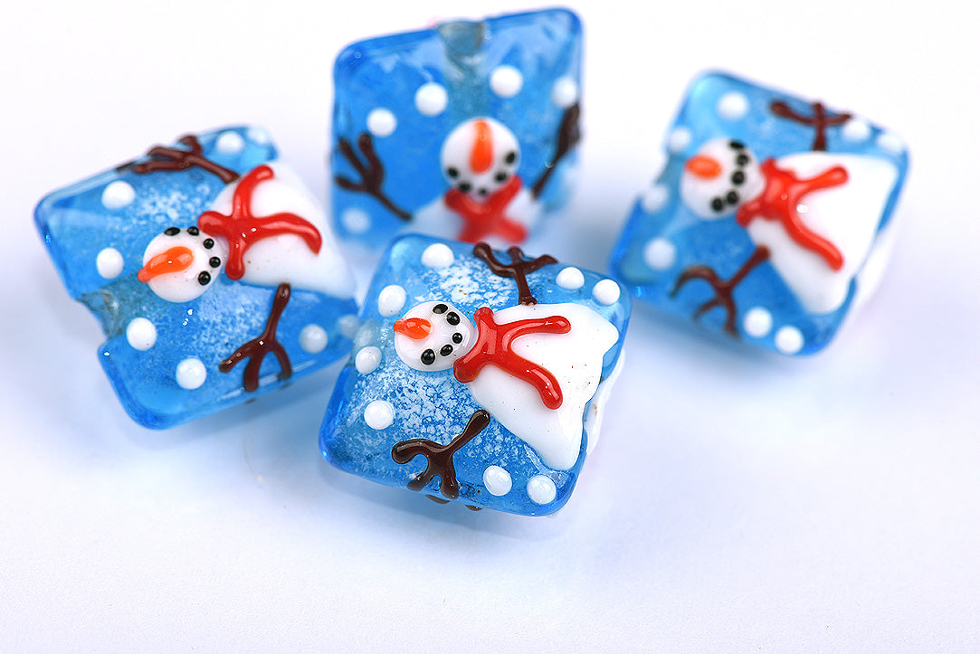 grace lampwork beads artisan handmade glass beads SRA
