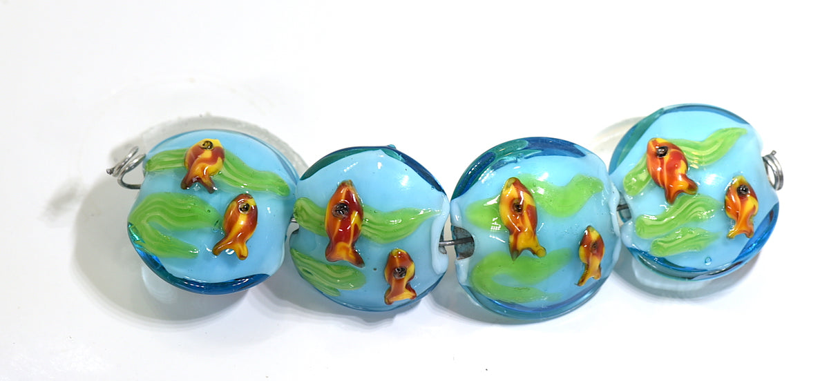 Mermaid Grace Lampwork Beads