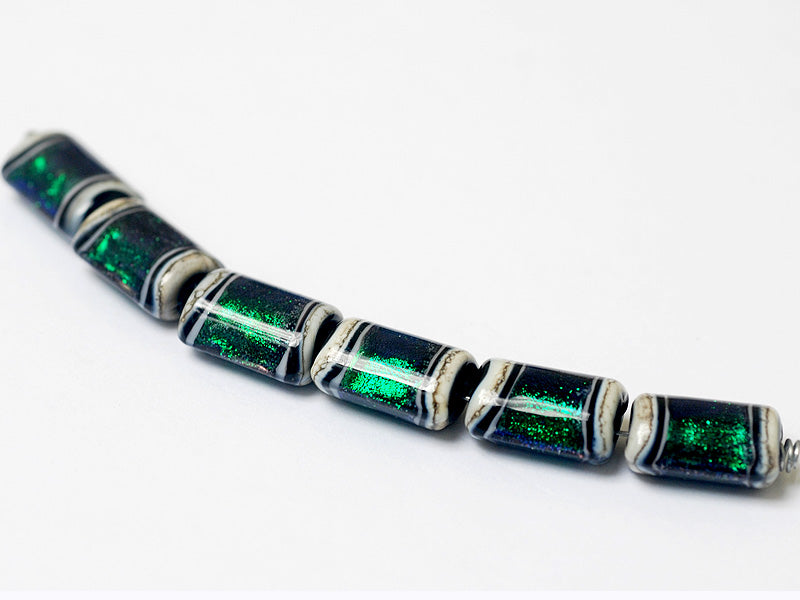 10506203 - Six Emerald Ridge Mini Kalera Beads