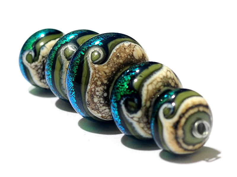 Grace Lampwork Beads Artisan Handmade Glass beads