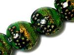 10507312 - Four Herbal Garden Shimmer Lentil Beads