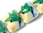 10507414 - Four Hawaiian Hummingbird Pillow Beads