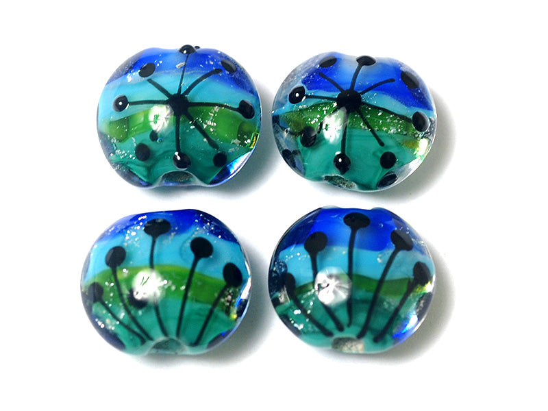10507512 - Four Peaceful Waters Lentil Beads