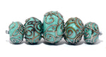 10509411 - Five Pastel Jade Rondelle Beads