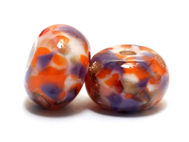 10705401- Seven Mesa Sunset Rondelle Beads