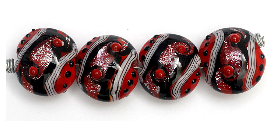 10705712 - Four Disco Night 1 Stardust Lentil Beads