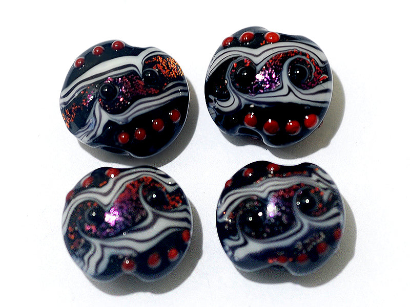 10705812 - Four Disco Night 2 Stardust Lentil Beads