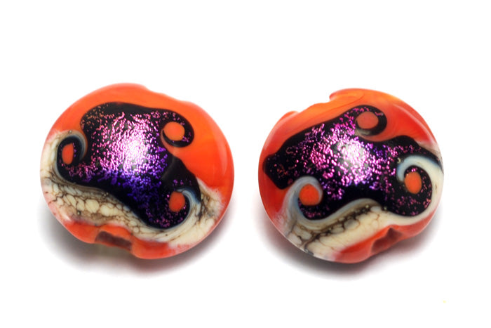 10706412 - Four Magic Moment Waves Lentil Beads