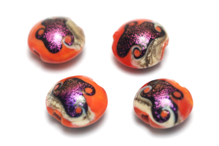 10706412 - Four Magic Moment Waves Lentil Beads
