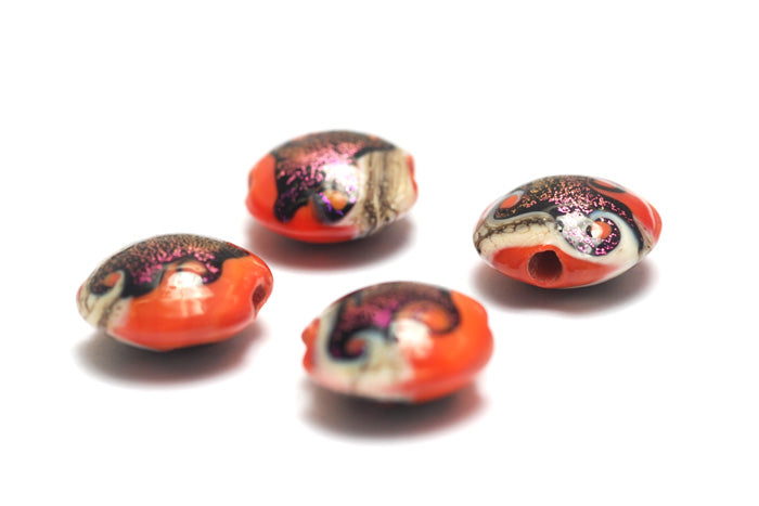 10706412 - Four Magic Moment Waves Lentil Beads