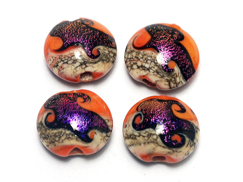 10706412 - Four Magic Moment Waves Lentil Beads