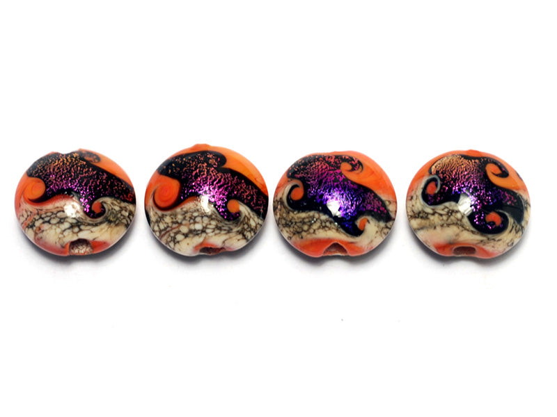 10706412 - Four Magic Moment Waves Lentil Beads