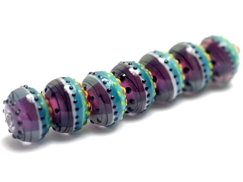 11009001 - Seven Rio de Janeiro Gloss Rondelle Beads