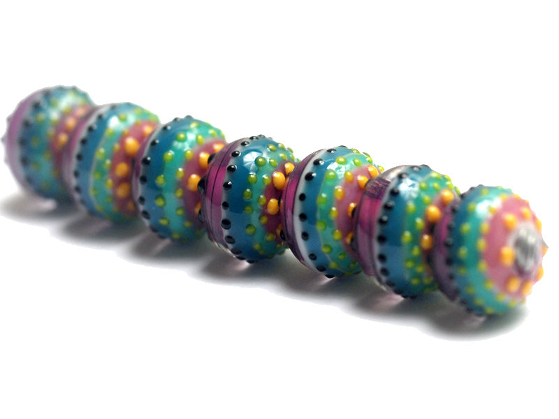 11009001 - Seven Rio de Janeiro Gloss Rondelle Beads