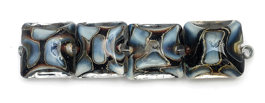 grace lampwork beads artisan handmade glass beads SRA