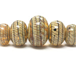 grace lampwork beads artisan handmade glass beads SRA