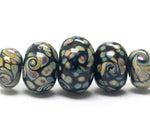 grace lampwork beads artisan handmade glass beads SRA