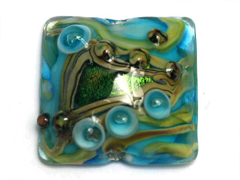 11803704 - Mirage Lake Pillow Focal Bead