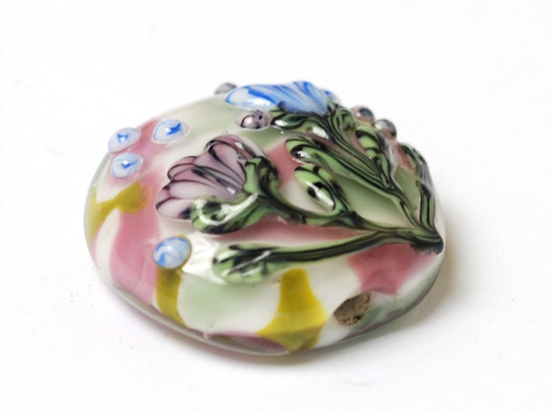grace lampwork beads artisan handmade glass beads SRA