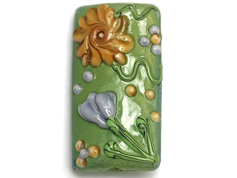 grace lampwork beads artisan handmade glass beads SRA