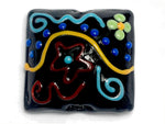 11812104 -  Black Based Fiesta Pillow Focal Bead
