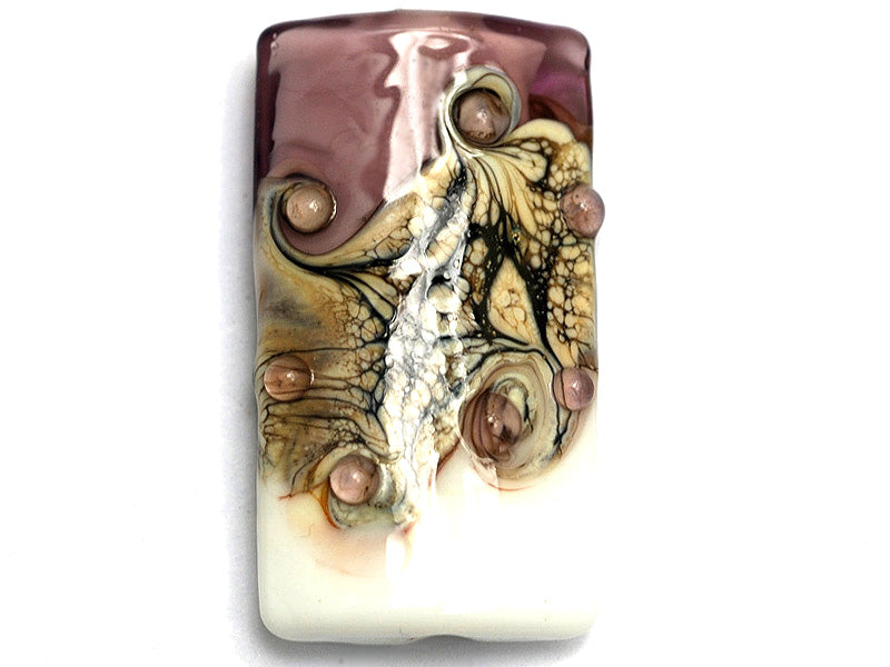 grace lampwork beads artisan handmade glass beads SRA