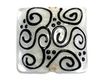 11813104 - Black & White Pillow Focal Bead