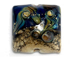 11815704 - Transparent Ink Blue w/Free Style Pillow Focal Bead