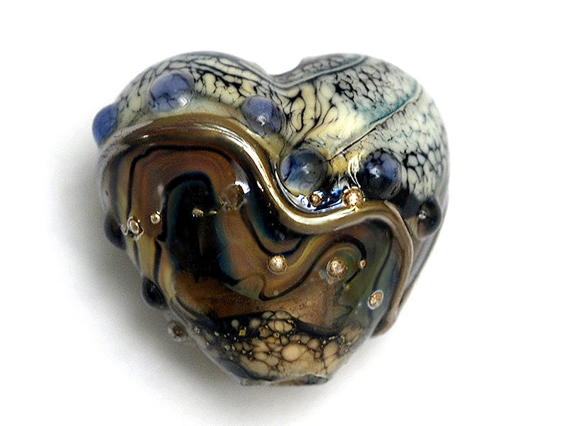 grace lampwork beads artisan handmade glass beads SRA