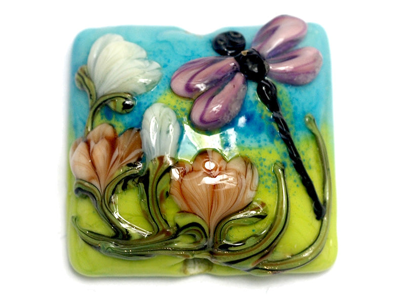 11816904 - Purple Dragonfly Pillow Focal Bead