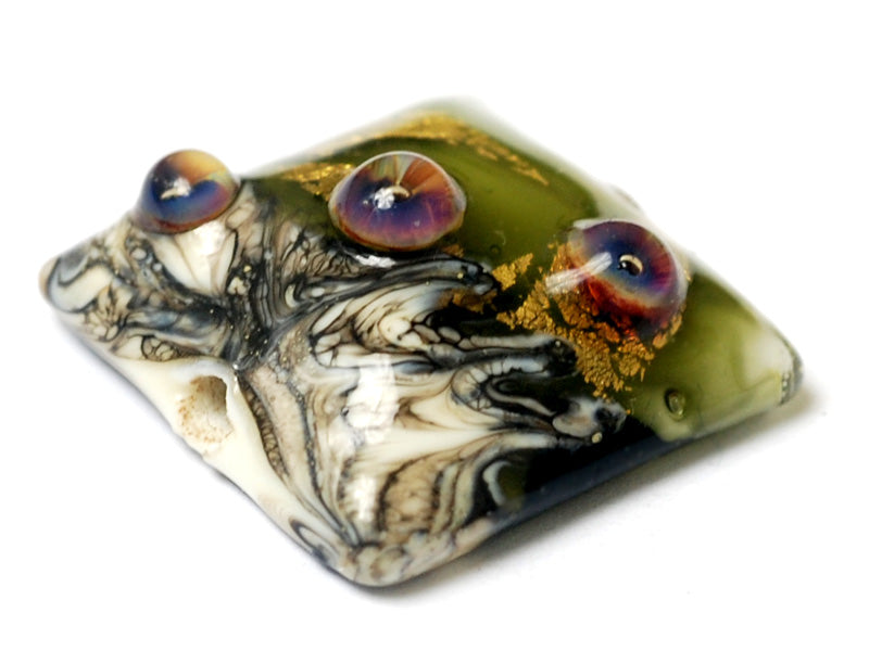 grace lampwork beads artisan handmade glass beads SRA