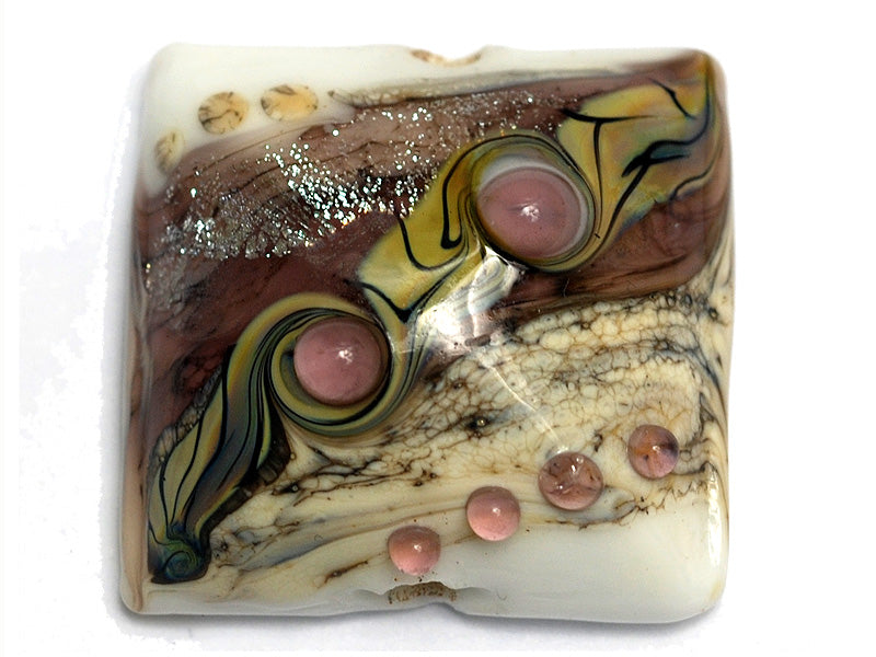 grace lampwork beads artisan handmade glass beads SRA