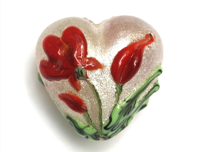 11832105 - Crimson Flower Heart