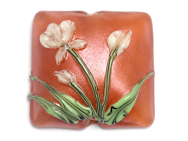 grace lampwork beads artisan handmade glass beads SRA