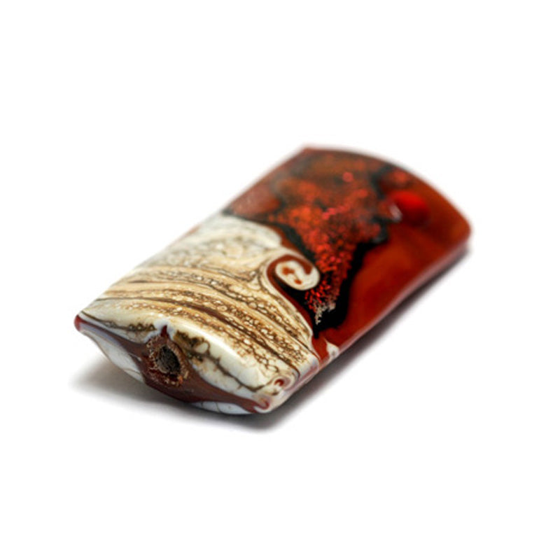 11833603 - Hot Lava Waves Kalera Focal Bead