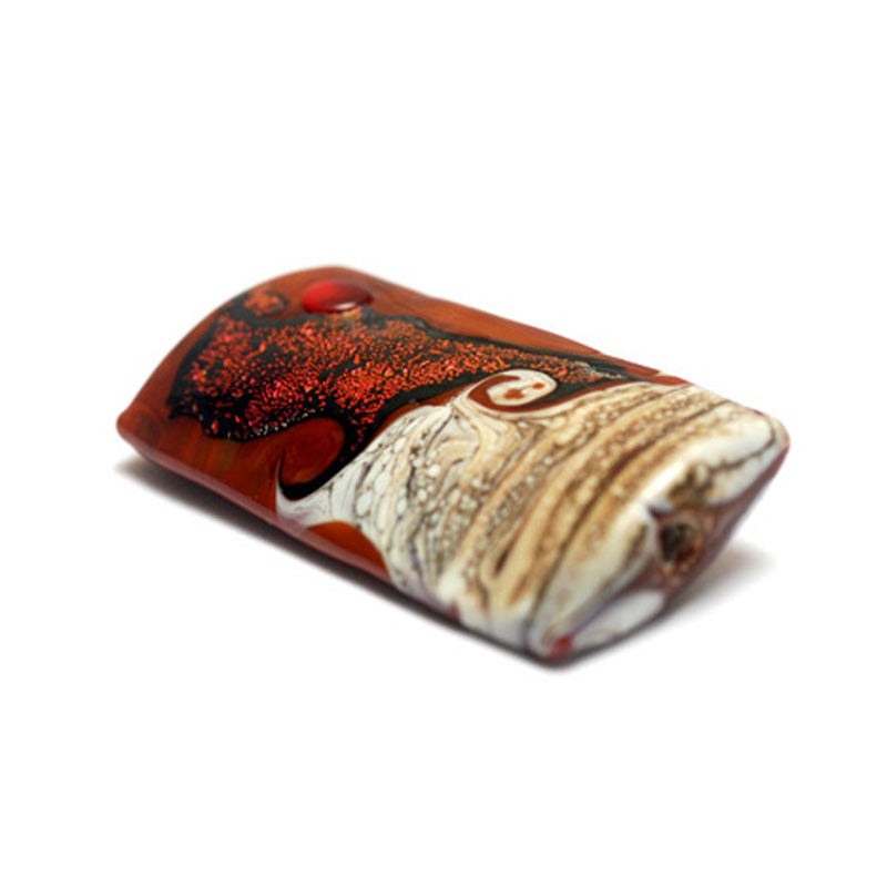 11833603 - Hot Lava Waves Kalera Focal Bead